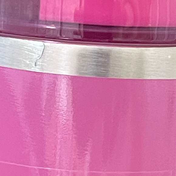 Stanley Quencher H2.0 FlowState 40 oz Tumbler Pink STARBUCKS- Smudges to Lid NEW - Picture 7 of 12